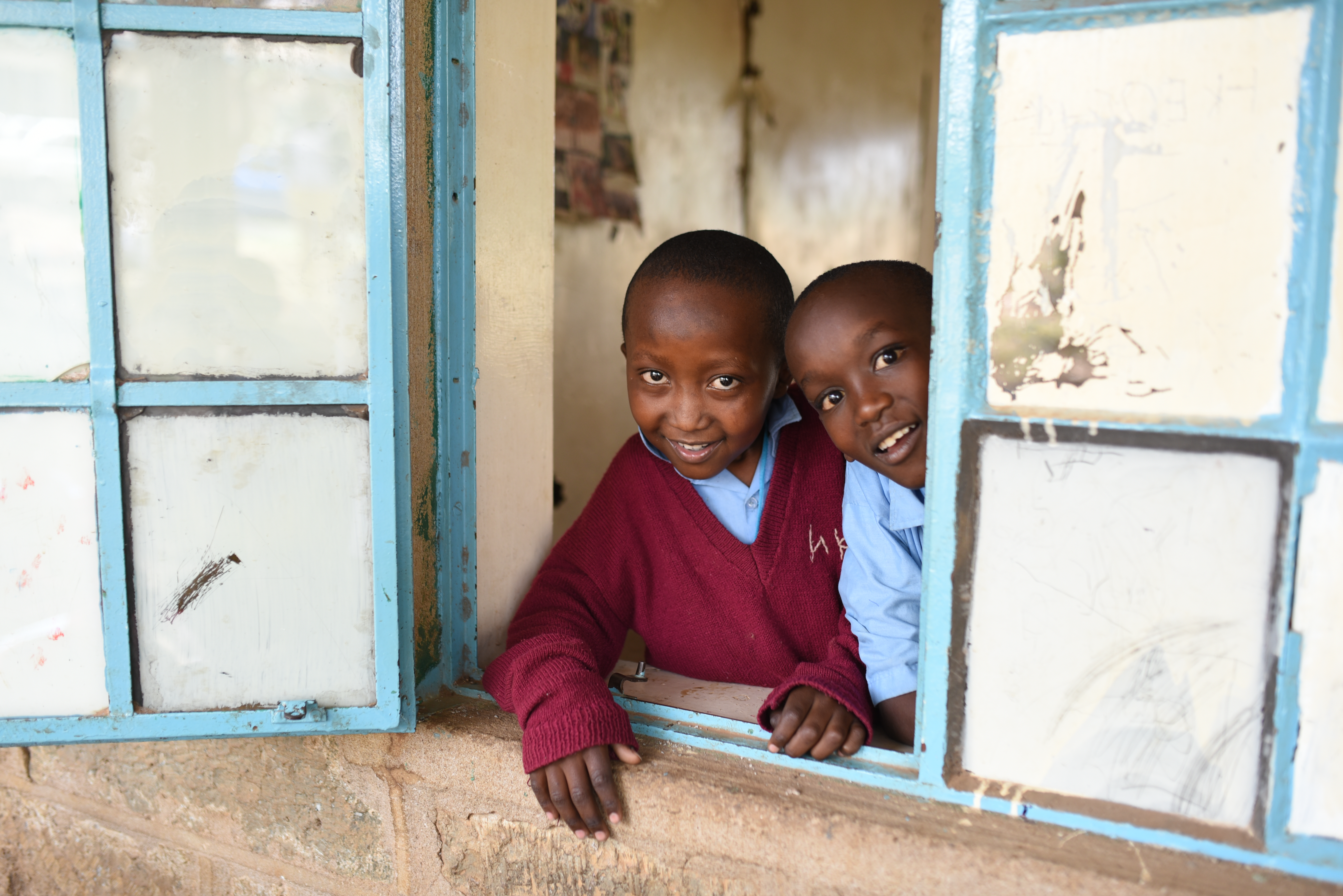 Skolebarn Kenya